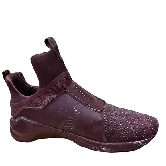 Puma Womens Fierce KRM Winetasting 18986602 Purple Running Shoes Sneakers Sz 8 - Picture 2 of 7